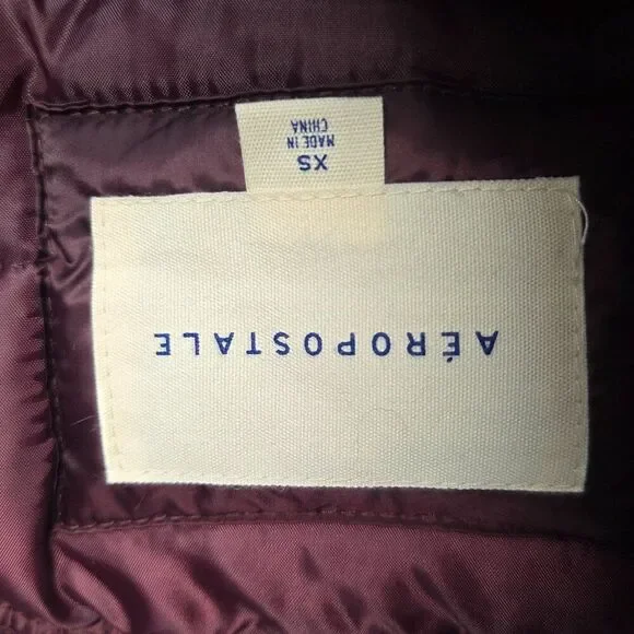 Women's AEROPOSTLE‎ Full Zip Puffer Vest XS - Picture 7 of 7